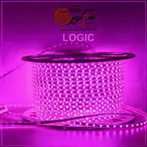 صورة لفه-ستريب-لايت-5730-بينك-72-لمبه-فى-المتر-سينجل-6مم-90متر-جراب-طبقه-واحده-لوجيك
