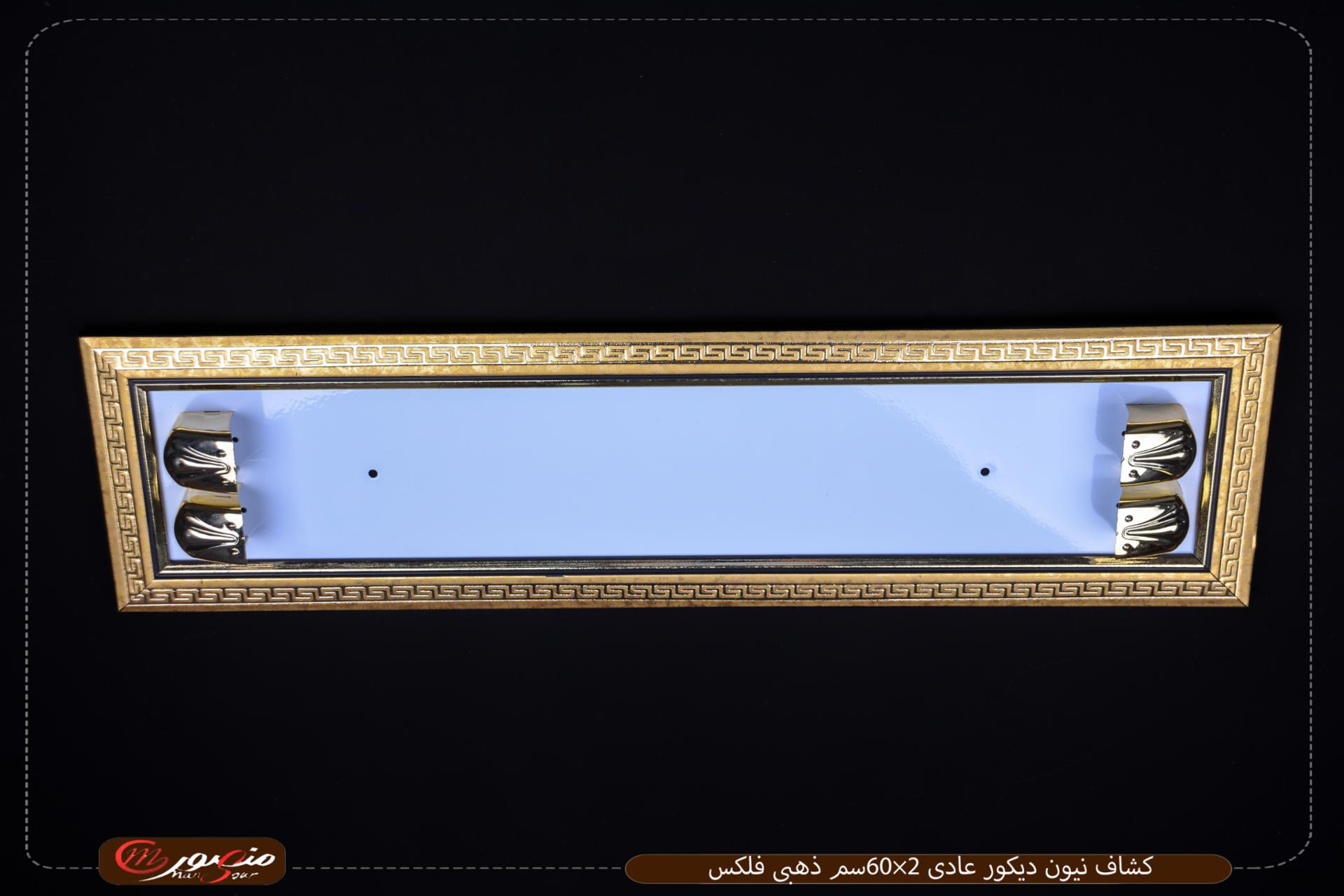 كشاف نيون ديكور عادى 2×60سم ذهبى فلكس – الصورة 2