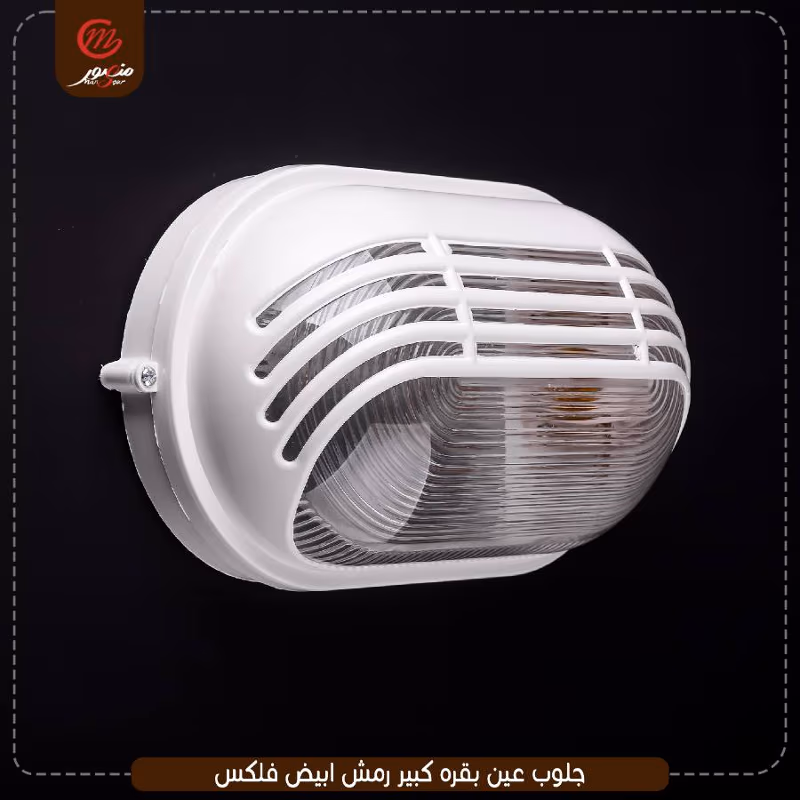 صورة المنتج جلوب عين بقره كبير رمش ابيض فلكس