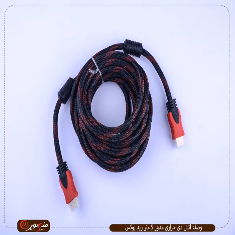 وصله اتش دى حرارى مدور 5 متر ريد بوكس عبوه 100