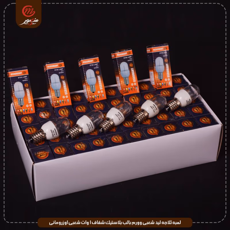 صورة المنتج لمبه ثلاجه ليد شعبى وورم بالب بلاستيك شفاف 1 وات شعبى اوزرومانى عبوه 1000 ( 20 × 50 ) 0