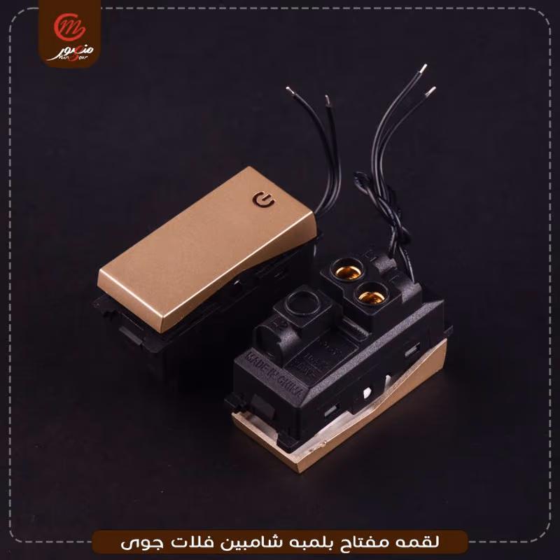 صورة المنتج لقمه مفتاح بلمبه شامبين فلات جوى عبوه 540 ( 18 × 30 )0