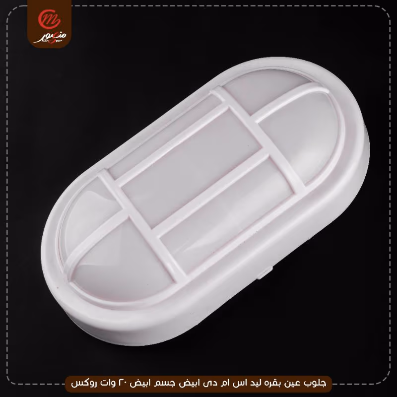 صورة جلوب-عين-بقره-ليد-اس-ام-دى-ابيض-جسم-ابيض-20-وات-روكس