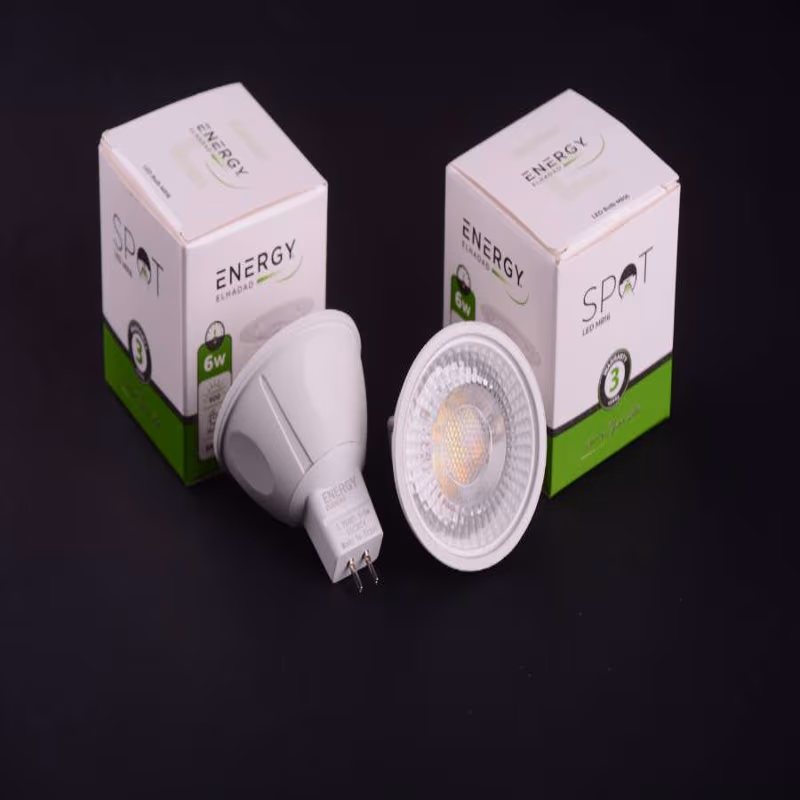 صورة المنتج لمبه كاس اس ام دى 3 حركه كول لايت جسم بورسلين 6 وات ضمان 3 سنوات انيرجى