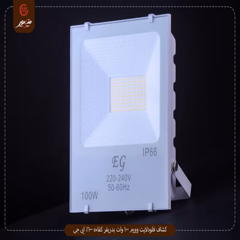 صورة المنتج كشاف فلودلايت وورم 100 وات بدريفر كفاءه 100% ايى جى عبوه 5